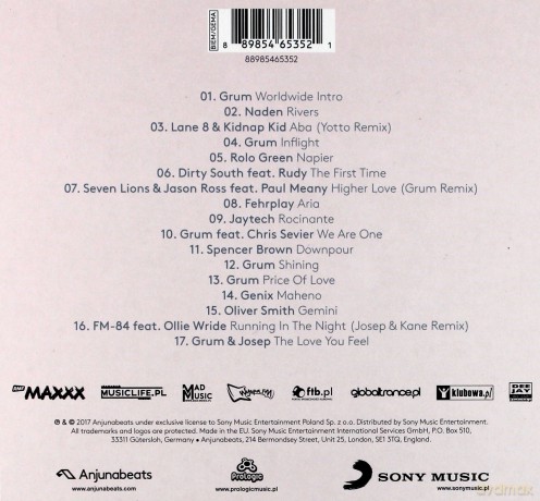 Grum: Anjunabeats Worldwide 07 [CD]