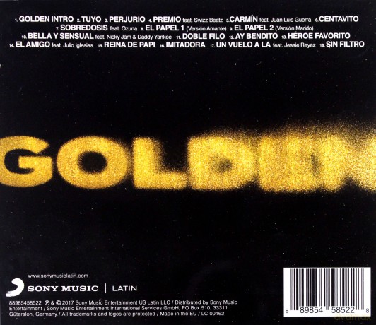 Romeo Santos: Golden [CD]