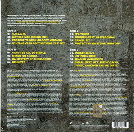 Wu-Tang Clan: Legend Of The Wu-Tang: Wu-Tang Clan's Greatest Hits [2xWinyl]
