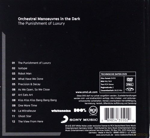 OMD: The Punishment of Luxury [CD]+[DVD]
