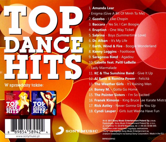 Top Dance Hits [CD]