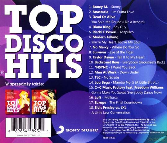 Top Disco Hits [CD]