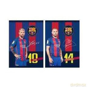 Zeszyt A5/16k trzy linie kol. FCB 5 (20 szt)