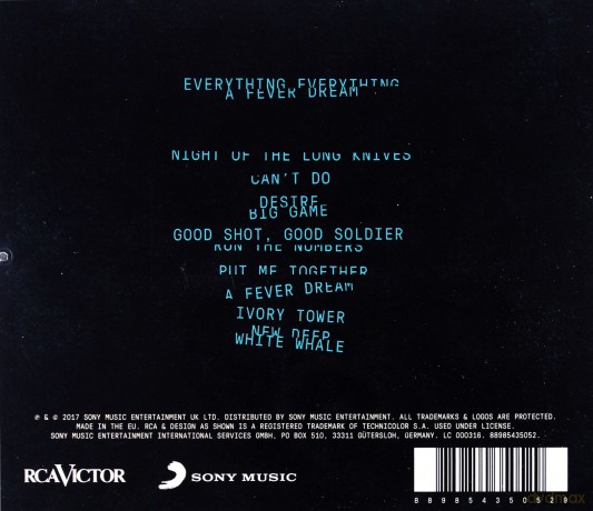 Everything Everything: A Fever Dream [CD]