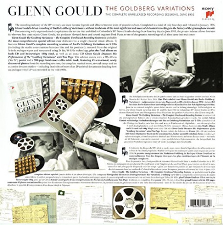 Glenn Gould: The Goldberg Variations - The Complete 1955 Recording Sessions [8CD]