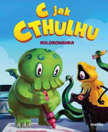 C jak Cthulhu Kolorowanka [KSIĄŻKA]