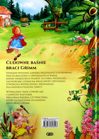 Cudowne baśnie Braci Grimm [KSIĄŻKA]