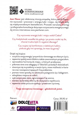 Czyste serce, czysty dom. Jak oczyścić energię ludzi i miejsc - Jean Haner [KSIĄŻKA]