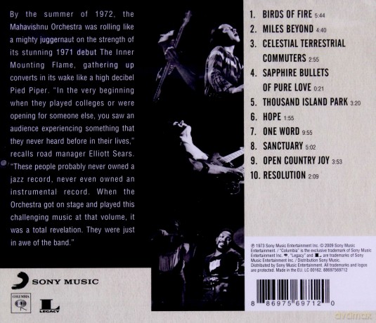Mahavishnu Orchestra: Birds Of Fire (Original Columbia Jazz Classics) [CD]