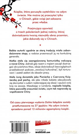 Dzikie łabędzie. Trzy córy Chin - Jung Chang [KSIĄŻKA]