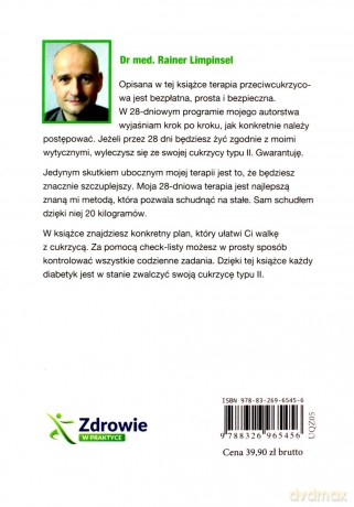 Jak wyleczyć cukrzycę w 28 dni - Rainer Limpinsel [KSIĄŻKA]