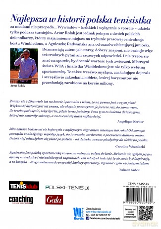 Jestem Isia. Rozmowa z Agnieszka Radwańską - Artur Rolak [KSIĄŻKA]