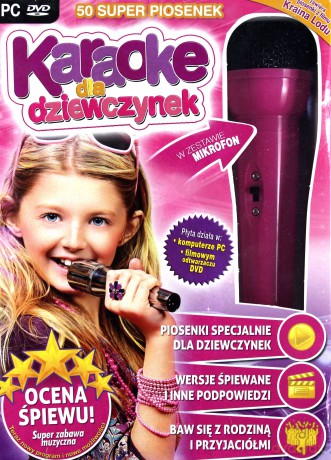 Karaoke dla dziewczynek z mikrofonem [GRA PC]