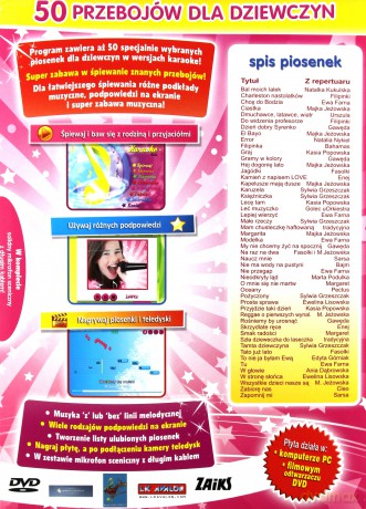 Karaoke girl Nowe piosenki z mikrofonem [DVD]