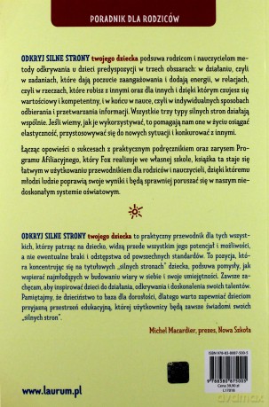 Odkryj silne strony twojego dziecka - Jenifer Fox [KSIĄŻKA]