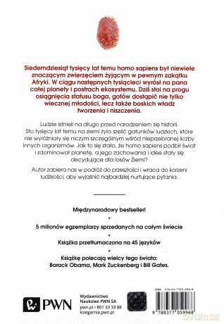 Sapiens. Od zwierząt do bogów - Yuval Noah Harari [KSIĄŻKA]