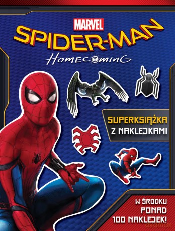 Spider-man Homecoming. Superksiążka z naklejkami [KSIĄŻKA]