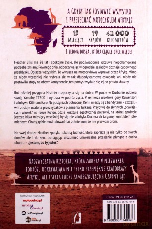Ubuntu. Motocyklowa odyseja samotnej kobiety przez Afrykę - Heather Ellis [KSIĄŻKA]