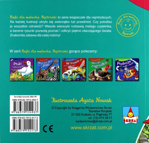 W lesie na spacerze. Bajki dla malucha - Wiesław Drabik [KSIĄŻKA]