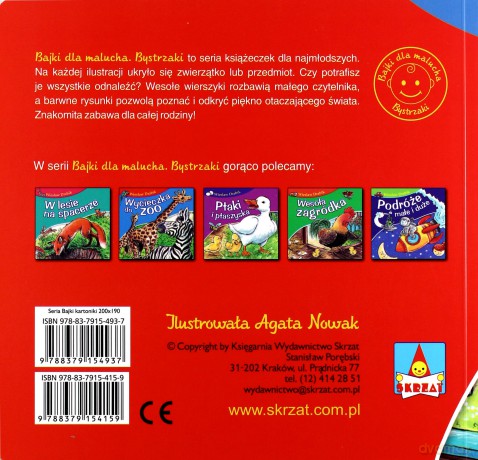 W trawie jest ciekawie. Bajki dla malucha - Wiesław Drabik [KSIĄŻKA]