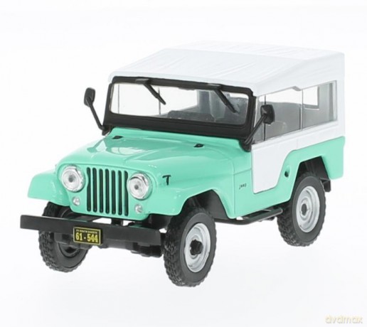 Jeep CJ-5 1963 (light green/white)