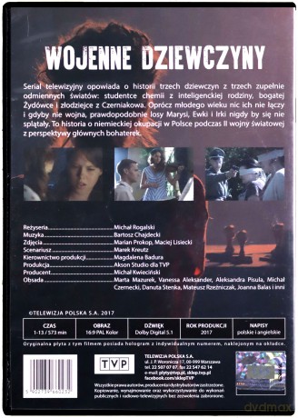 Wojenne dziewczyny Sezon 1 [4DVD]