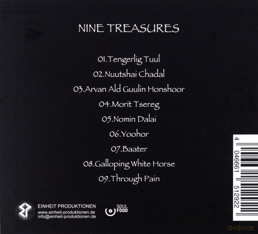 Nine Treasures: Arvan Ald Guulin Honshoor (digipack) [CD]
