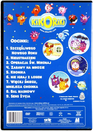 Kikoriki: Szczęśliwego Nowego Roku [DVD]