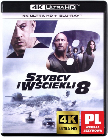 Szybcy i wściekli 8 [Blu-Ray 4K]+[Blu-Ray]