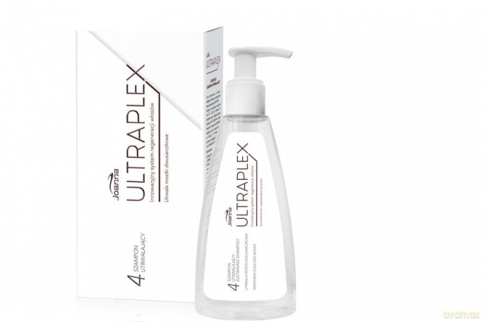 Joanna Ultraplex nr 4 szampon utrwalający do włosów farbowanych i rozjaśnionych 200 ml