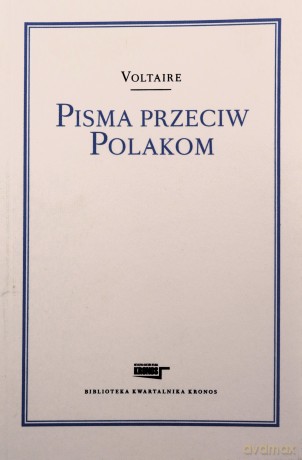 Pisma przeciw Polakom - Voltaire [KSIĄŻKA]