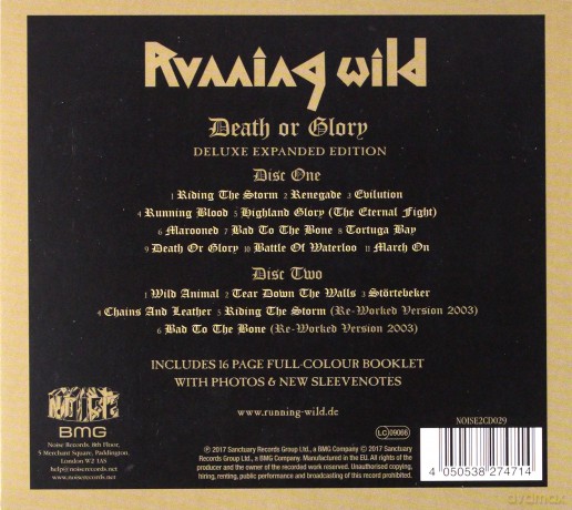 Running Wild: Death Or Glory (Expanded Version) [2CD]