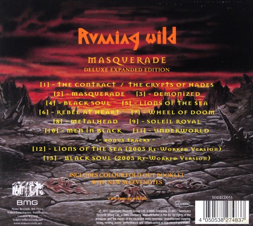Running Wild: Masquerade (Expanded Version) [CD]
