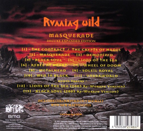 Running Wild: Masquerade (Expanded Version) [CD]
