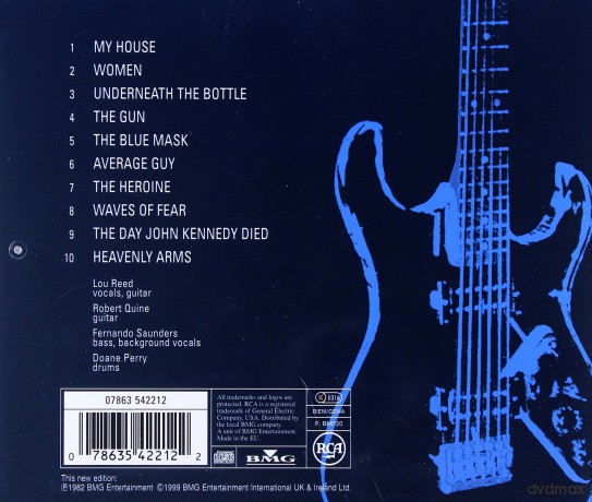 Lou Reed: The Blue Mask [CD]