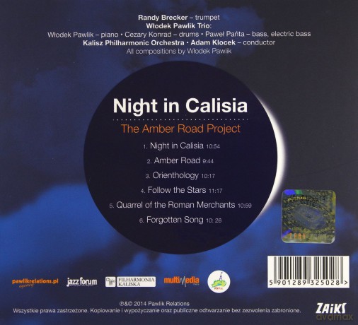 Włodek Pawlik: Night In Calisia [CD]
