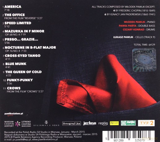 Włodek Pawlik Trio: America [CD]