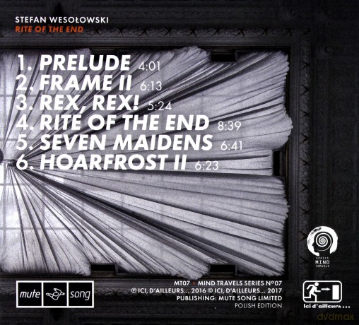 Stefan Wesołowski: Rite Of The End [CD]