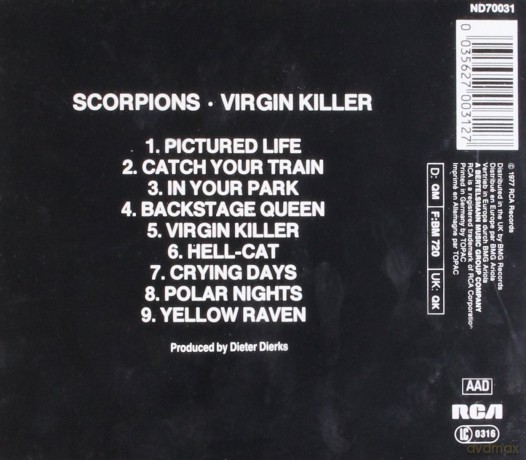 Scorpions: Virgin Killer [CD]