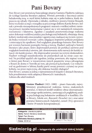 Pani Bovary - Gustaw Flaubert [KSIĄŻKA]