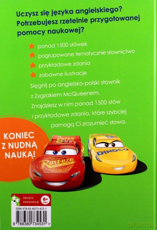 Słownik angielsko-polski Auta 3 [KSIĄŻKA]