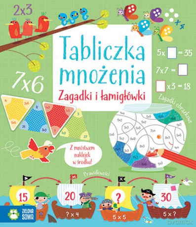 Tabliczka mnożenia. Matematyczne łamigłówki [KSIĄŻKA]