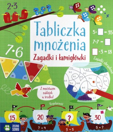 Tabliczka mnożenia. Matematyczne łamigłówki [KSIĄŻKA]