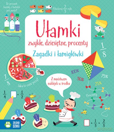 Ułamki. Matematyczne łamigłówki [KSIĄŻKA]
