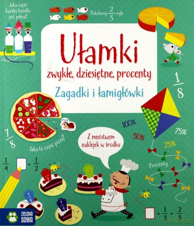 Ułamki. Matematyczne łamigłówki [KSIĄŻKA]