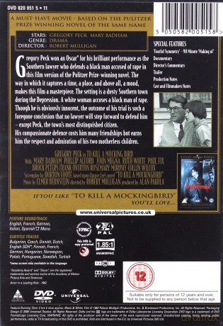 Zabić drozda [DVD]