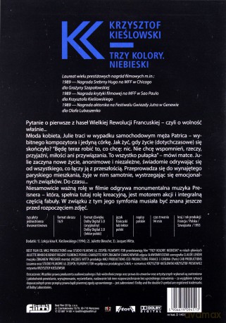 Trzy kolory. Niebieski [DVD]
