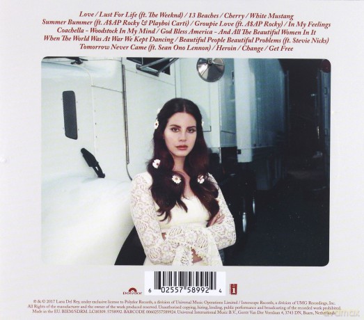 Lana Del Rey: Lust For Life [CD]