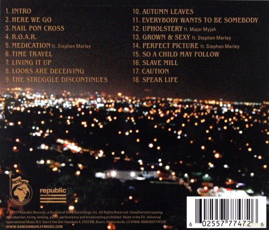 Damian 'JR. Gong' Marley: Stony Hill [CD]