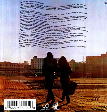 Yoko Ono: Approximately Infinite Universe (CD]